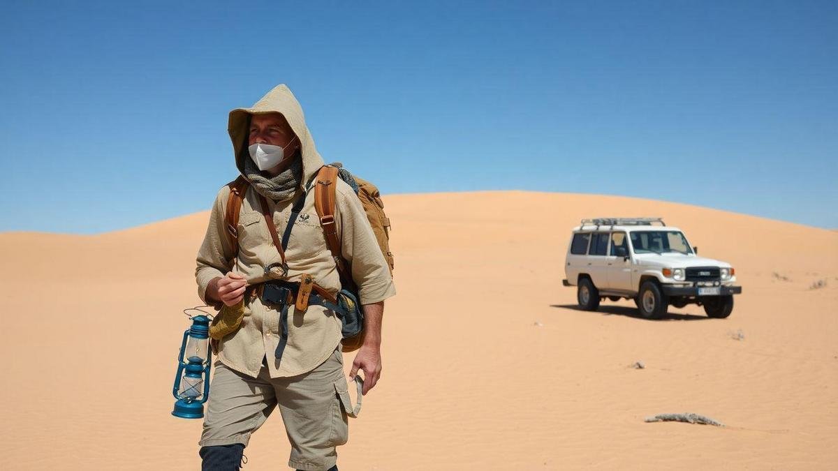 Equipamentos essenciais para sua viagem pelo deserto