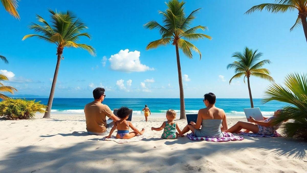 Sugestões para Viagens em Família com Foco no Nomadismo Digital